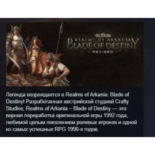 Купить Realms of Arkania: Blade of Destiny АВТОДОСТАВКА STEAM GLOBAL МГНОВЕННО ЛИЦЕНЗИЯ