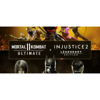 Купить Mortal Kombat 11 ULT+Injustice 2 Legendary ✔ на 90 дней