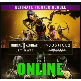 Купить Injustice 2 Leg.Ed + Mortal Kombat 11 Ultimate (ONLINE)