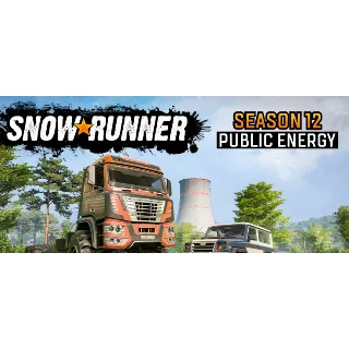Купить 🔴 SnowRunner — Season 12: Public Energy ✅ EGS 🔴 (PC)