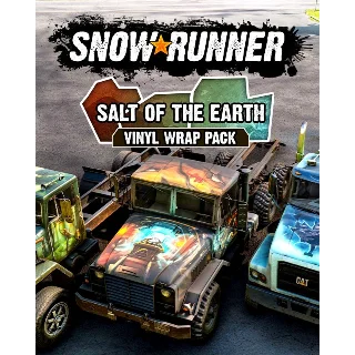 Купить 🔴 SnowRunner – Salt of the Earth Vinyl Wrap ✅ EGS 🔴