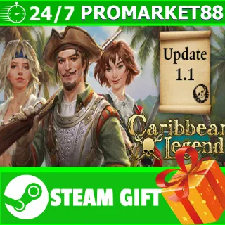 Купить ⭐ ️ВСЕ СТРАНЫ+РОССИЯ ⭐ ️ Caribbean Legend STEAM GIFT