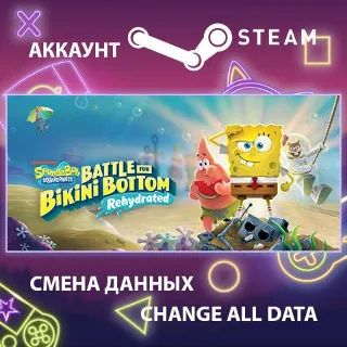 Купить SpongeBob SquarePants: Battle for Bikini Bottom - Rehyd