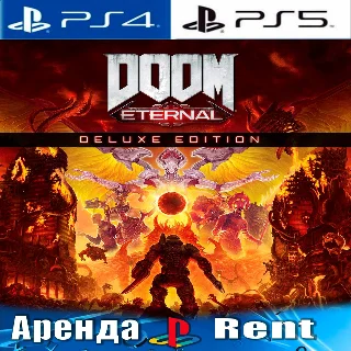 Купить 🎮 DOOM Eternal deluxe (PS4/PS5/RUS) Аренда 🔰