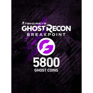 Купить Ghost Recon Breakpoint- 5800 Ghost Coins -PC
