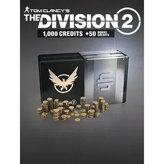 Купить The Division 2 - 1050 Premium Credits (Ubi/Steam/Epic)