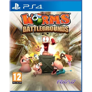 Купить Worms Battlegrounds (PS4/PS5/ENG) Аренда 7 дней