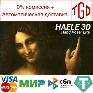 Купить 🔥 HAELE 3D - Hand Poser Lite | Steam РУ+UA+KZ+СНГ 🔥