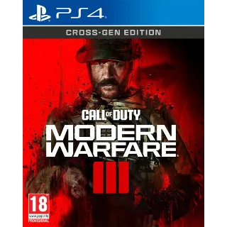 Купить Call of Duty®: Modern Warfare® III PS4 Аренда 5 дней 🔰