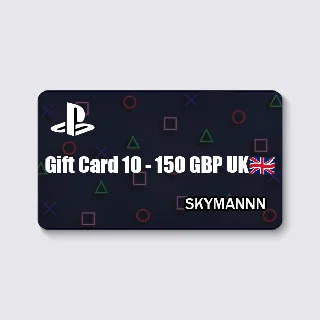 Купить 🟡 Playstation Network PSN 🟡 Gift Card 10 - 150 GBP UK