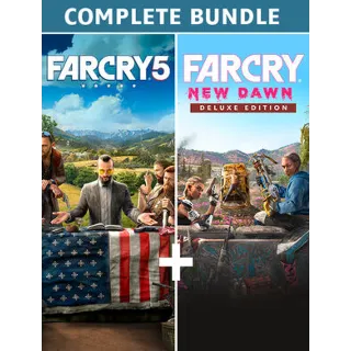 Купить Far Cry 5 + Far Cry New Dawn Deluxe | Ubisoft PC
