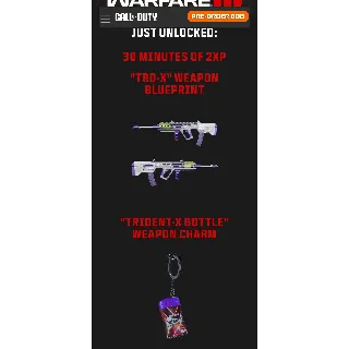 Купить TRD-X" Weapon Blueprint