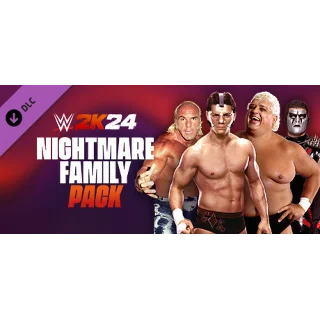 Купить WWE 2K24 Nightmare Family Pack steam dlc