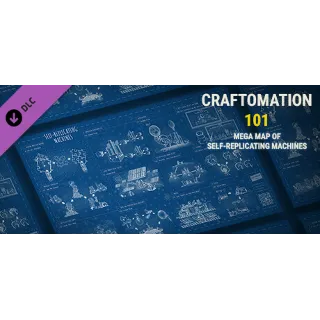 Купить Craftomation 101 Mega Map of Self-Replicating Machines