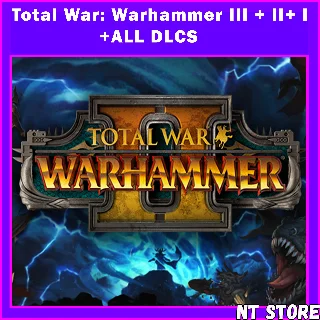Купить 💎 Total War: Warhammer 2 + 3 + 1 СО ВСЕМИ ДЛС ✔ ️