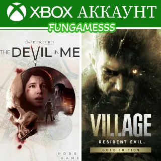 Купить Devil in Me + Resident Evil Village ❤ ️‍ 🔥 XBOX АККАУНТ