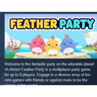 Купить Feather Party 💎 АВТОДОСТАВКА STEAM GIFT РОССИЯ
