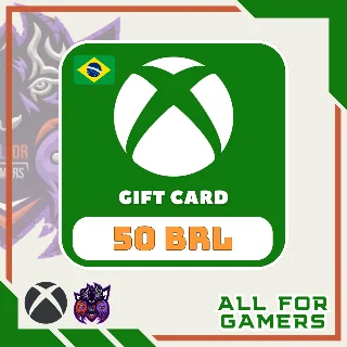 Купить ❎ Xbox Live Gift Card 50 BRL (ТОЛЬКО Бразилия) 🇧🇷