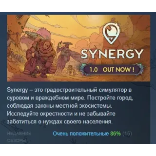 Купить Synergy 💎 АВТОДОСТАВКА STEAM РОССИЯ
