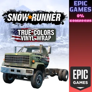 Купить ✅ SnowRunner&nbsp;— виниловая обёртка True Colors ✅ ПК