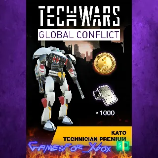 Купить ☀ ️Techwars Global Conflict - KATO Technician Premium and Prosperity Legacy Pack XBOX
