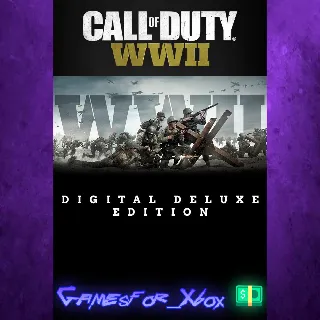 Купить ☀ ️Call of Duty WWII - Digital Deluxe XBOX