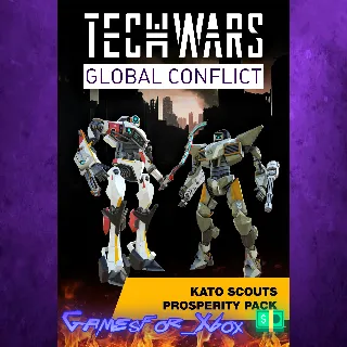 Купить ☀ ️Techwars Global Conflict - KATO Scouts Prosperity Pack XBOX