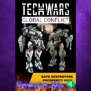 Купить ☀ ️Techwars Global Conflict - KATO Destroyers Prosperity Pack XBOX
