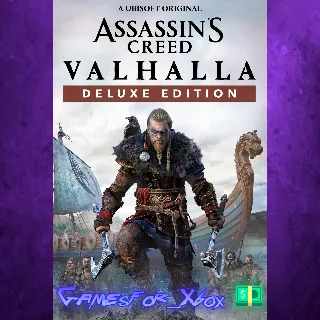 Купить ☀ ️Assassin’s Creed Valhalla Deluxe Edition XBOX