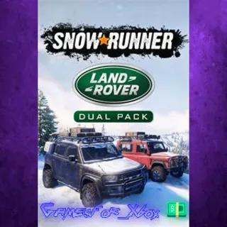 Купить ☀ ️SnowRunner - Land Rover Dual Pack XBOX DLC