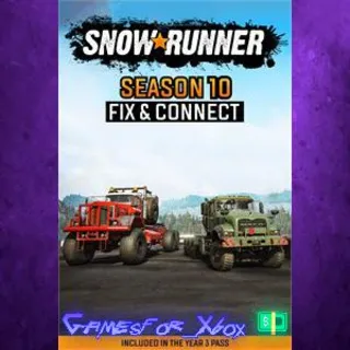 Купить ☀ ️SnowRunner - Season 10 Fix  Connect XBOX DLC