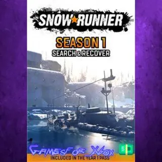 Купить ☀ ️SnowRunner - Season 1 Search  Recover XBOX DLC
