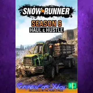 Купить ☀ ️SnowRunner - Season 6 Haul  Hustle XBOX DLC