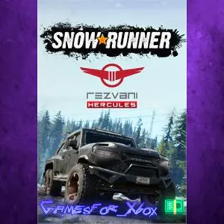 Купить ☀ ️SnowRunner - Rezvani Hercules XBOX DLC