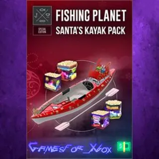 Купить ☀ ️Fishing Planet Santa’s Kayak Pack XBOX DLC