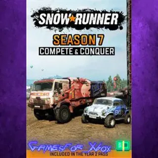 Купить ☀ ️SnowRunner - Season 7 Compete  Conquer XBOX DLC