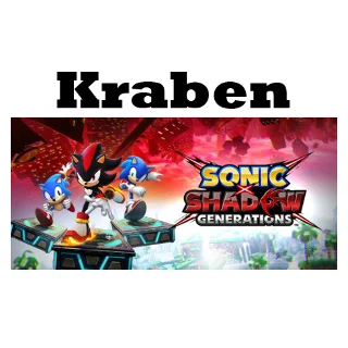 Купить SONIC X SHADOW GENERATIONS steam Россия\МИР