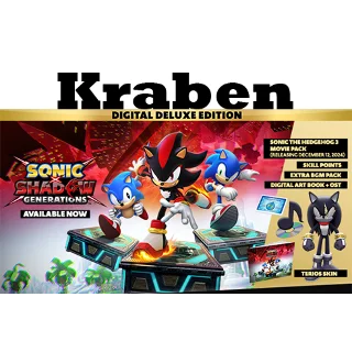 Купить SONIC X SHADOW GENERATIONS Digital Deluxe Edition steam