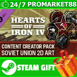 Купить ⭐ ️ Hearts of Iron IV: Content Creator Pack - Soviet Uni