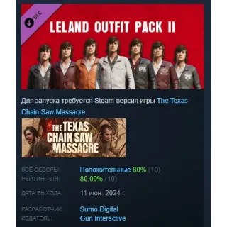 Купить The Texas Chain Saw Massacre Leland Outfit Pack 2 АВТОДОСТАВКА STEAM GLOBAL МГНОВЕННО