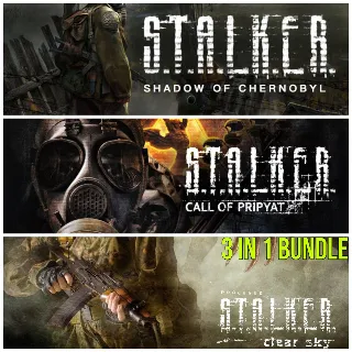 Купить 🔴 S.T.A.L.K.E.R.: Bundle 🔴 3 части 🔴 Stalker