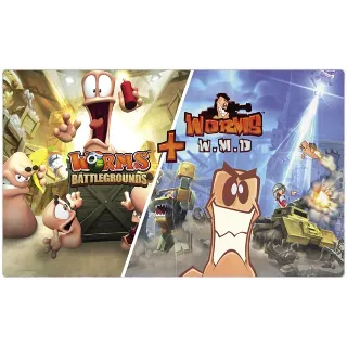 Купить 🍓 Worms Battlegr. i Worms W.M.D PS4/PS5/RU П3 Активаци