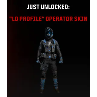 Купить 🔑 Blue MONSTER ENERGY |MW3|Скин оператора «LO PROFILE»