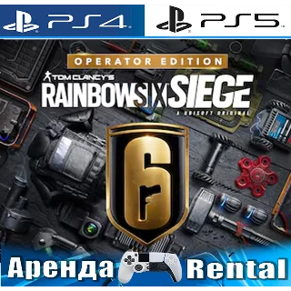 Купить 🎮 Tom Clancys Rainbow Six Siege (PS4/PS5/RUS) Аренда 🔰
