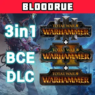 Купить 🔴 TOTAL WAR WARHAMMER III+II+I+Omens of Destru ВСЕ DLC