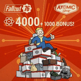 Купить Fallout 76: 4000 (+1000 Bonus) Atoms | XBOX | На любой аккаунт