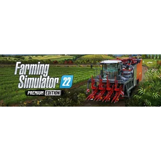 Купить FARMING SIMULATOR 22 - PREMIUM EDITION steam