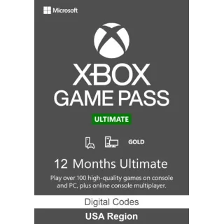 Купить 🚀 XBOX GAME PASS ULTIMATE НА 12 МЕСЯЦЕВ БЫСТРО 🔥