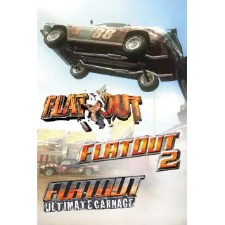 Купить FlatOut 1, 2, Ultimate Carnage (Аренда Steam) Онлайн