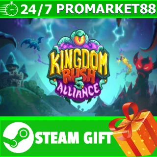 Купить ⭐ ️ВСЕ СТРАНЫ+РОССИЯ ⭐ ️ Kingdom Rush Alliance STEAM GIFT